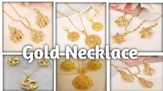 Gold Necklace Set Designs Pictures 2022 | Sharifa Fashion