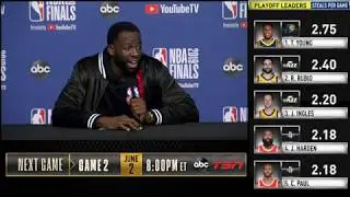 Draymond Green Press Conference | NBA Finals Game 1
