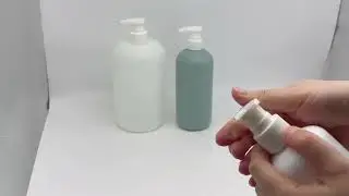 PETG Lotion Bottle with PP Pump | 250ml 500ml 1000ml Cosmetic Packaging#cosmeticpackaging