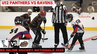 U12 Panthers vs Ravens at NZ Inline Hockey Nationals 2022
