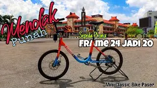 Riview Sepeda Minion || Frame Sepeda Phonix 24 Jadi 20