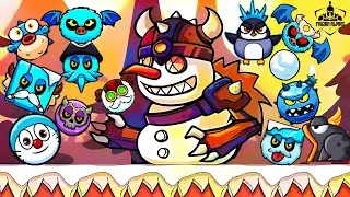 Ball W - Roll to Miracle Island | Iceland Boss Fight | MGIF | Gameplay WFG