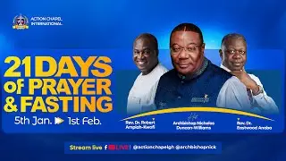 21 DAYS OF PRAYER AND FASTING || EVENING SESSION || DAY 18 || 28TH JANUARY 2026