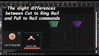 MatrixGold differences Cut to Ring Rail and Pull to Rail