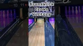 Brunswick Crown Victory=Left Turn #bowlwithbrunswick #bowling #brandsofbrunswick #andybuelowbowling