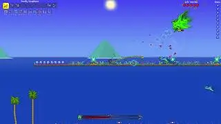 Duke Fishron Pre-mechs as Summoner (Blade staff) [NO-HIT] [MasterMode]