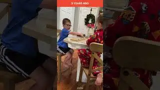 Boys playing mancala