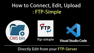 Visual Studio Code and FTP-Simple Extinction with CMS bin