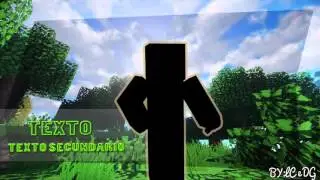 Minecraft : Thumbnail Editavel by :LCTK & DG #1
