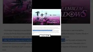 Fire Emblem Shadows - New Nintendo mobile game