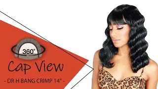 [Cap View] Zury Sis Synthetic The Dream Wig - DR H BANG CRIMP 14
