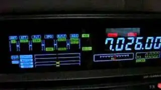 FT-2000D CW sound at 25Hz DSP filter