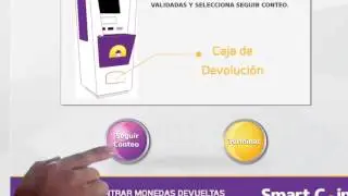 Cambia tus monedas en segundos con Smart Coin sin contarlas, clasificarlas y sin filas
