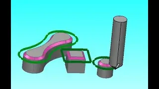 Chamfer milling in power mill