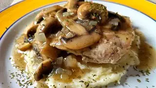 💥PECHUGAS DE POLLO CON SALSA DE CHAMPIÑONES UNA RICURAA