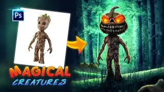 My entry into @Mr23 Magical Creatures - Halloween Photoshop Contest