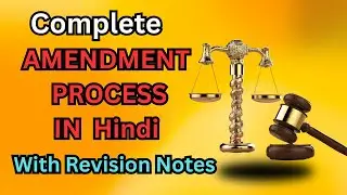 Amendment of Indian Constitution in Hindi | Article 368 | Complete Explanation | #indianpolity