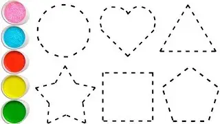 Shapes drawing activity for kids learning shapes #shapesdrawing #shapesforchildren #shapesforkids 