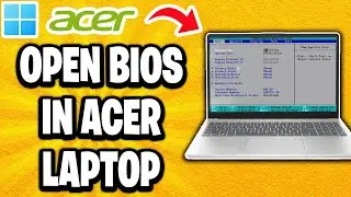 Как открыть BIOS в ноутбуке Acer с Windows 11
