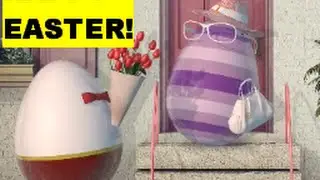 Happy Easter: Funny Video For Your Happy Easter. Eggs Hunting. Watch them now!
