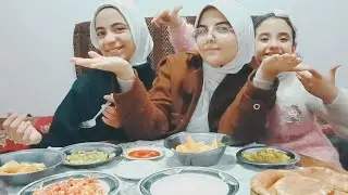 تحدى الأكل 😋 والعقاب 🙆 يا عينى عليه 🥳