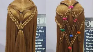 New different Easy and Beautiful hairstyles for girls / Beauty and Beautiful ideas