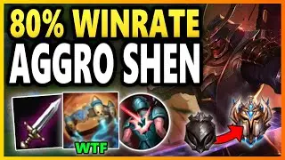 80% WINRATE IN DIAMOND! RANK 1 SHEN WINS LANE WITH EARLY AGGRESSION | Unranked to Challenger EP 41