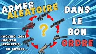 TUTO CREATIF - Avoir des ARMES ALÉATOIRES et dans le BON ORDRE !