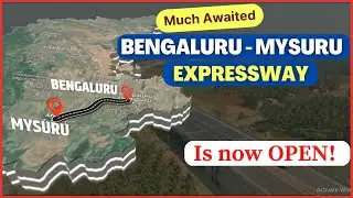 Bengaluru Mysuru Expressway is Finally Now OPEN ! Karnataka