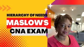 Maslow's Hierarchy of Needs - Pass the CNA Exam - #cna #cnaeducation #healthcare #recession