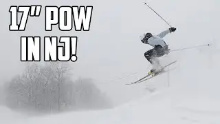 Skiing + Snowboarding the EPIC BLIZZARD of 2021! Mountain Creek NJ.
