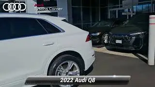 Certified 2022 Audi Q8 Premium Plus 55 TFSI quattro Tiptronic, Vienna, VA UA28542