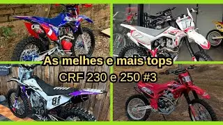 As melhores e mais tops CRF 230 e 250 #3 #crf230 #crf250