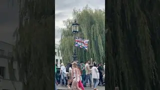 #punksnotdead #camdentown #camdenmarket #london #bankholiday #londonlife #unionjack #greatbritain