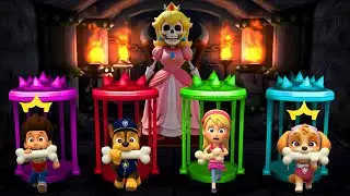 Mario Party The Top 100 Minigames - Ryder Vs Chase Vs Katie Vs Skye (Paw Patrol)