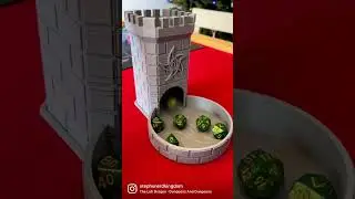 ASMR Dice Tower #asmr #dice