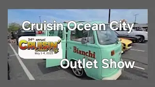 CRUISIN OCEAN CITY OUTLET SHOW. HUGE TURNOUT