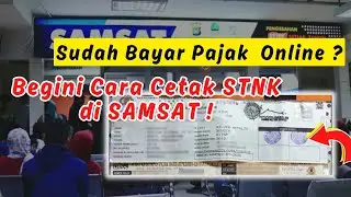 Cara Cetak STNK Setelah Bayar Pajak Secara Online ✅💥💕