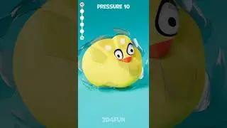 Will the Rubber Duck Break the Glass?! 🦆💥 | Pressure Test ASMR