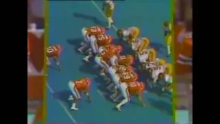 1982 USC Trojans @ Florida Gators - Wayne Peace to Spencer Jackson TD