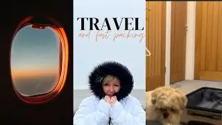 Traveling in storm Eunice - pack with me