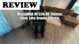 MassaMAX MT339 4D Massage Chair Review: Zero Gravity, SL Track, Yoga Stretch & More - 2025