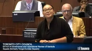 Amber Morley doesn't care about public consultations