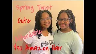 DIY Spring Twist| $30 Amazon Hair|