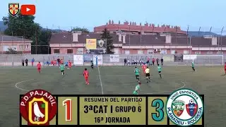 PEÑA DEPORTIVA PAJARIL 1 - UE PLANADEU ROUREDA 3 I 3ªCAT I GRUPO 6 I 16ª JORNADA I CATALUNYA FUTBOL