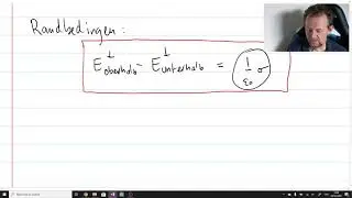 Theoretische Elektrodynamik: Randbedingungen der Elektrostatik