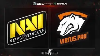 CS:GO - NaVi vs. Virtus.Pro [Dust2] - ESL ESEA Pro League - Week 6 Day 2