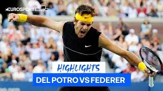 When Juan Martin Del Potro beat Roger Federer in the 2009 US Open Final | Eurosport Tennis