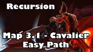 MCOC | Recursion - Cavalier - Map 3.1 - Easy Path | Red Goblin