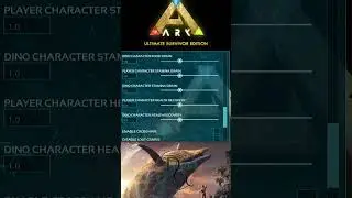 Setting for getting high level Dinos in ark ultimate mobile edition #ark #gaming